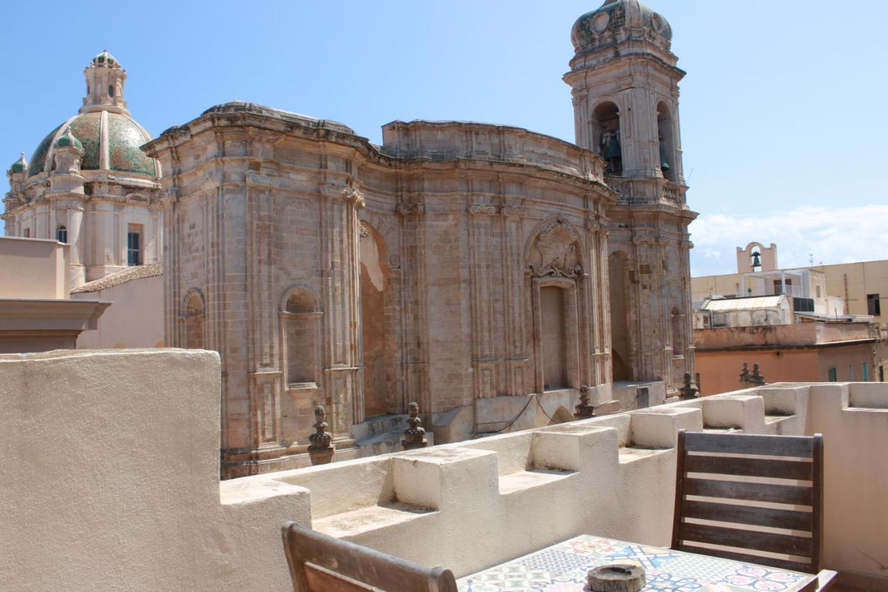 Apartamento Central Cathedral Penthouse Trapani Exterior foto